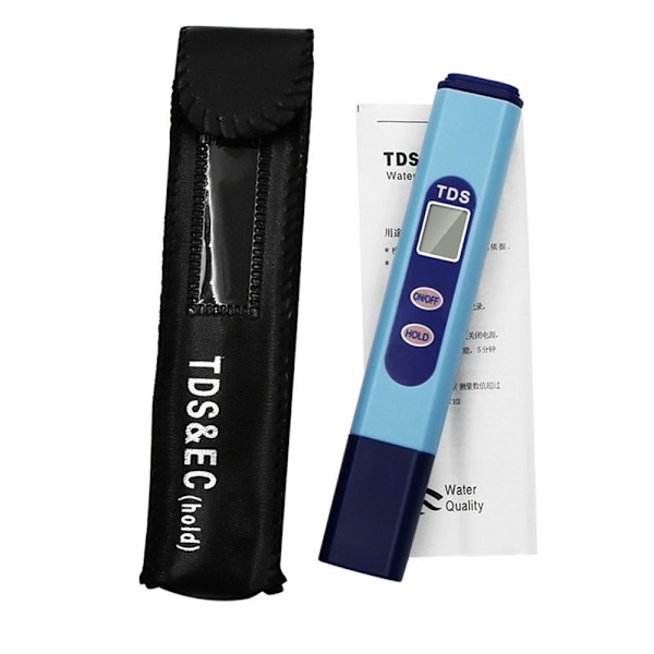 Digital TDS Tester Vattenkvalitetsmätare LCD Penna Testar salt
