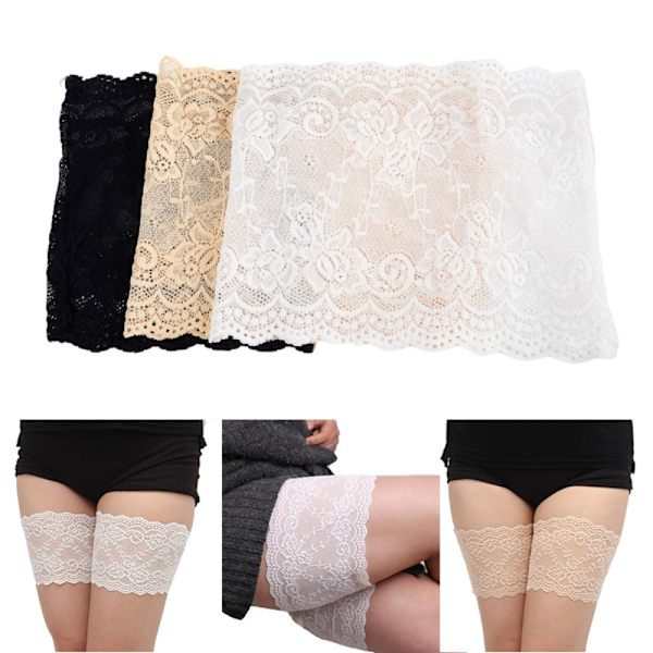 2 Par Anti-Chafing Lårbånd SORT 42-50CM black 42-50cm