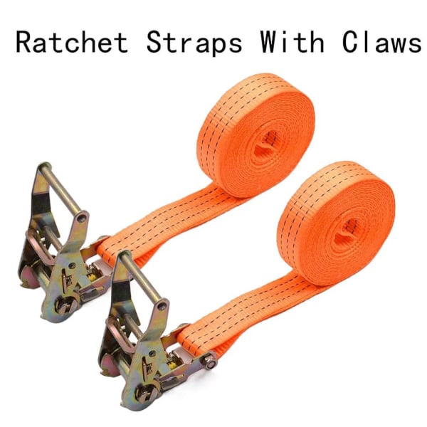 Ratchet Strap Tie-Dows ORANGE 25MMX10M ORANGE 25MMX10M