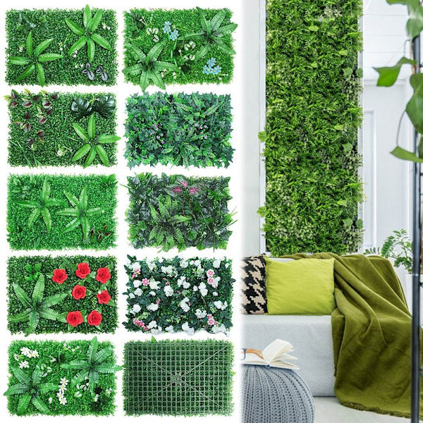 Tekokasvien seinämatto Plant Artificial Mats 2 2 2