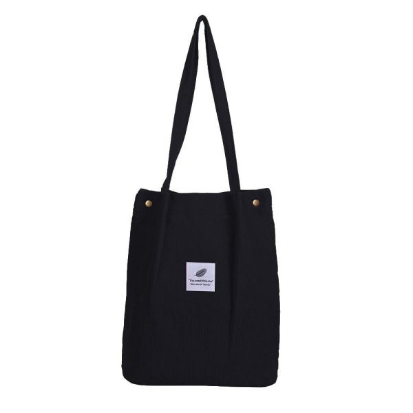 Taske Corduroy SORT black