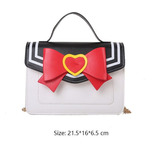 Kawaii Messenger Bag Chain Tasker BLÅ blue