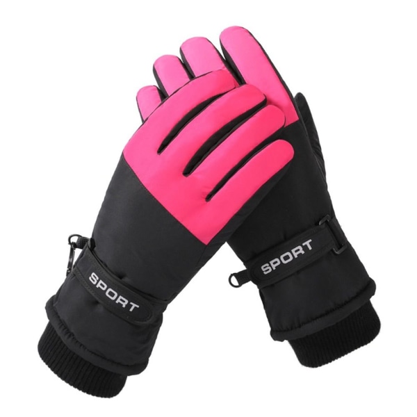 Naisten Pehmohanskat Lumilauta Ski Gloves ROSE rose