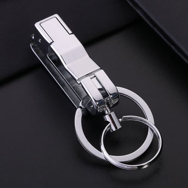 Bilnyckelring Nyckelring SILVER silver