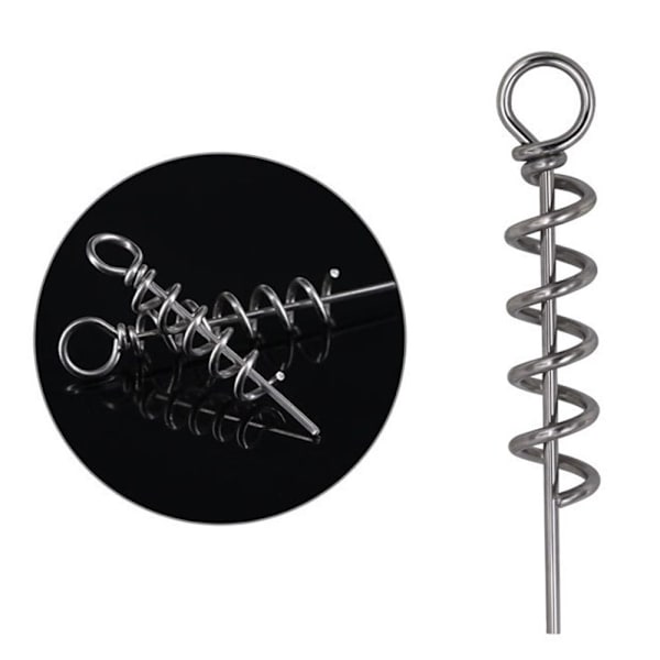 50 stk Fiskeskrue Nål Krog Pin 30MM 30MM 30mm
