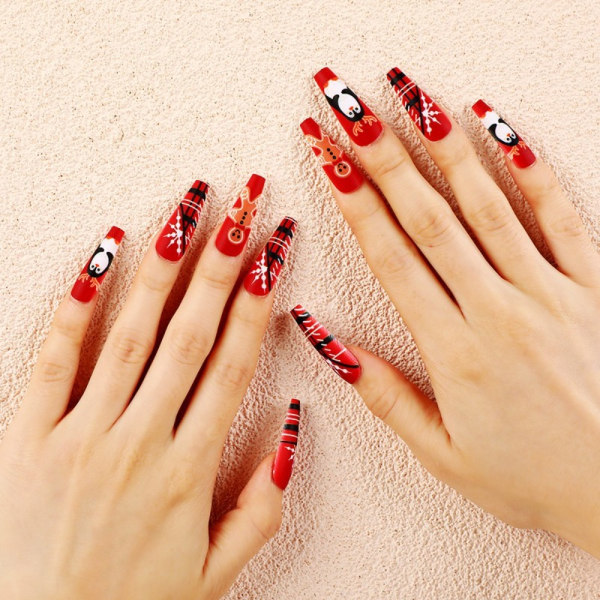 Ballerina False Nails Fake Nails CHD-07 CHD-07 CHD-07