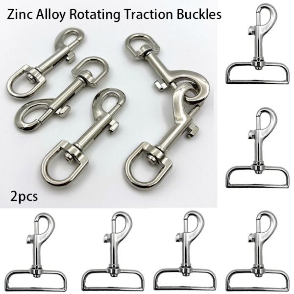 2 st Snap Hook Dragspännen 38X77MM7 7 38x77mm7