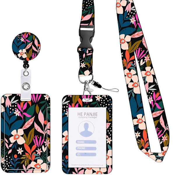 ID-tunnuksen haltijan nimilappu Lanyard 2 2 2