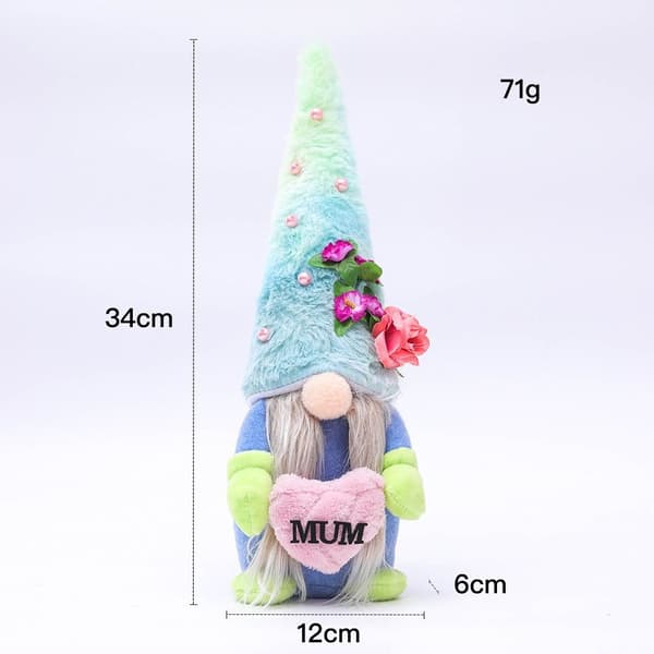 Ansiktsløs Gnome Plush Doll 2 2 2