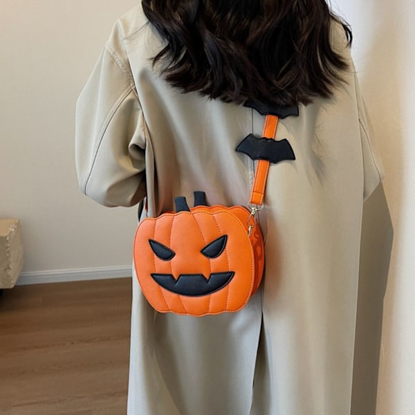 Pumpkin Crossbody Taske Underarm Håndtaske 3 3 3