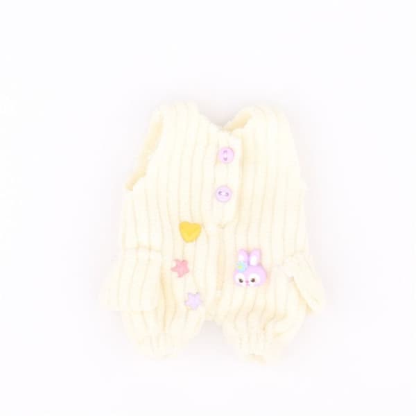 Docka Jumpsuits Sweatshirt Outfits VIT White