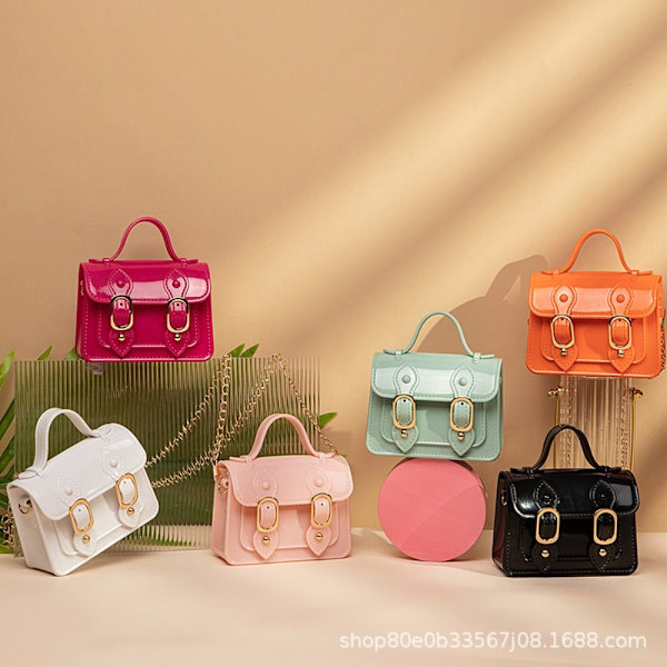 Jelly Tote Bag kainalolaukku MUSTA black