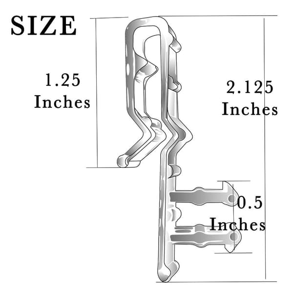 10 st Valance Clips Blind Clips 3 3 3