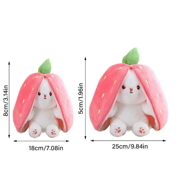 Bunny Carrot Pehmolelut Mansikka Tyyny LCARROT BUNNY CARROT LCarrot Bunny