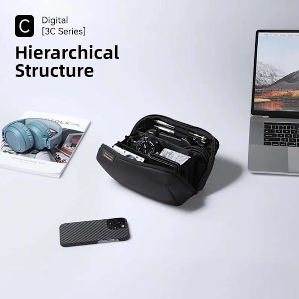 Kosmetikväska Tech Pouch GRÅ Grey
