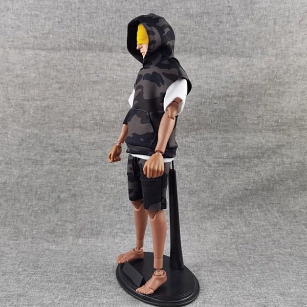 1/6 Miniatyyrivaatteet Soldier casual shortsit 4 4 4
