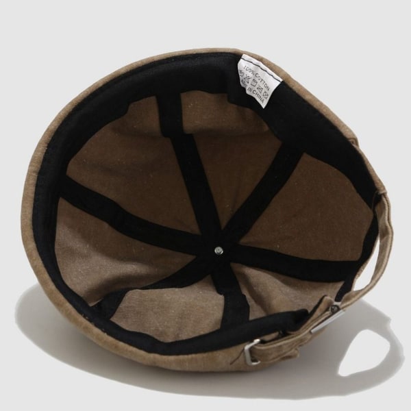 Brimless Docker Cap Skullcap Hatte SORT black