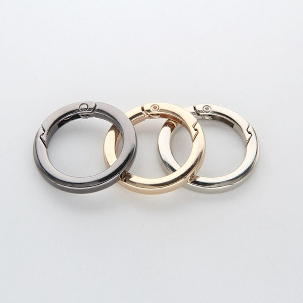 5st Fjäder O-Ringsspännen Karbinhake GULD 16MM Gold 16mm