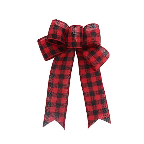 3st julrosetter Ribbon bågar 3 3 3