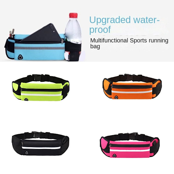 Bum Bag Sport Midjevesker ORANSJE Orange