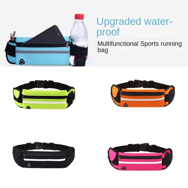 Bum Bag Sport Waist Laukut ROSE RED Rose Red