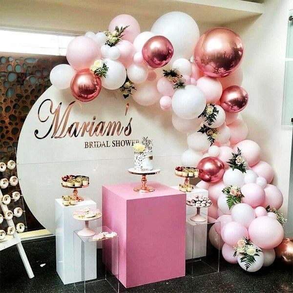 104st Balloon Arch Kit Party Ballon PINK pink