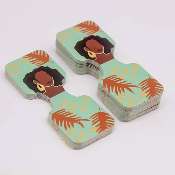 100 stk/parti Smykker Display Card Halskæde Hårløkke armbånd 100pcs 01