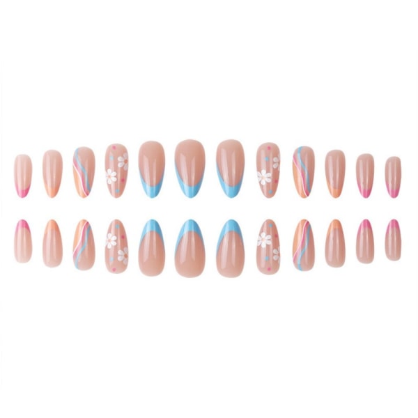 Almond Fake Nails False Nail 1 1 1