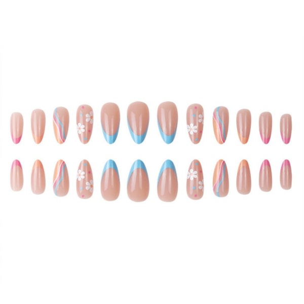 Almond Fake Nails False Nail 1 1 1