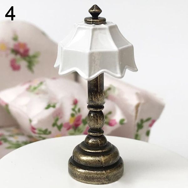 Miniatyrgulvlampe Krystallvegglampe 4 4 4