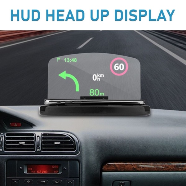 HUD Car Navigation Head-up Display HURTIG OPLADER