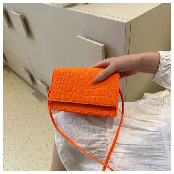 Crossbody Tasker Filt Skuldertaske GRØN green