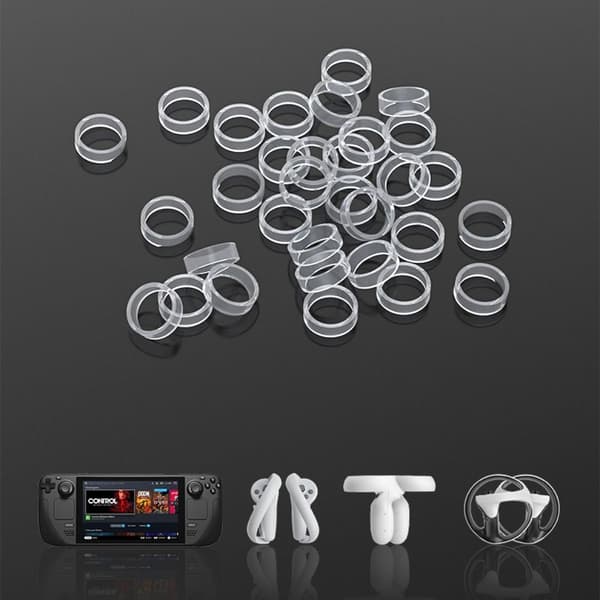 12 st Joystick Skydd Silikon Joystick Ring Joystick Skydd