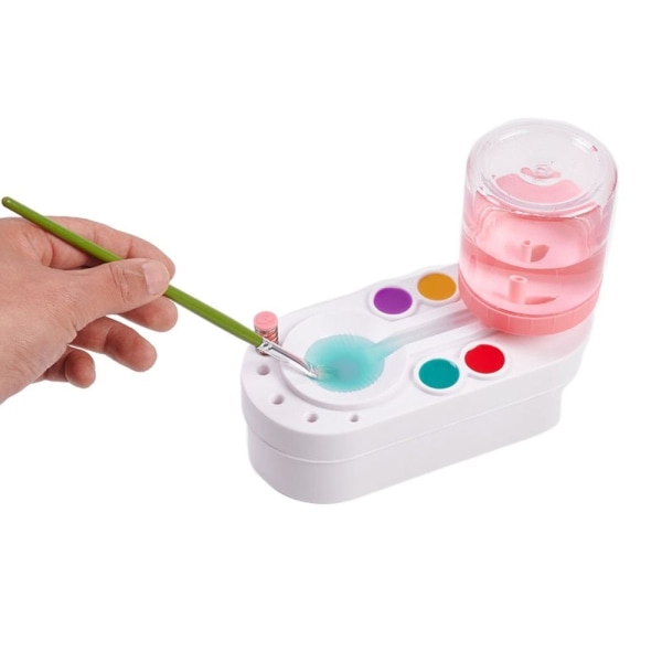 Brush Rinser Paint Brush Cleaner ROSA Pink