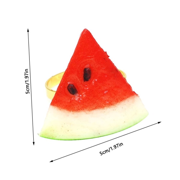 Frukt Serviettringer Serviettholdere VANNMELONN Watermelon