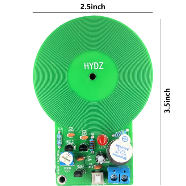Metaldetektor gør-det-selv-kit Elektroniksæt Elektronikmodul