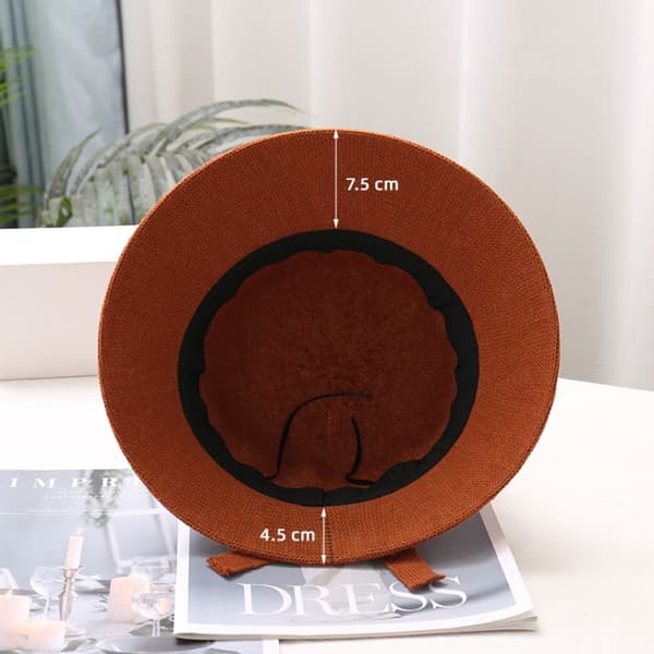 Casual Basin Hat Dome Hat COFFEE coffee