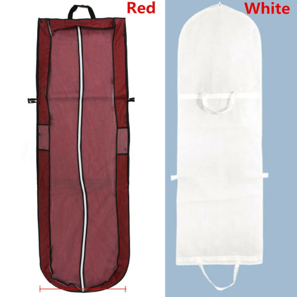 Cover Bröllopsklänning Förvaringsväska red