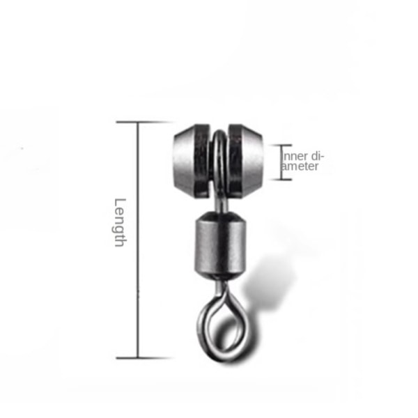 25stk Fishing Feeder Swivels Method Feeder Swivel STØRRELSE 1/0 STØRRELSE Size 1/0