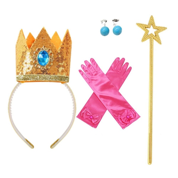 Princess Kläder Accessoarer Cosplay Kostym Set 9 9 9