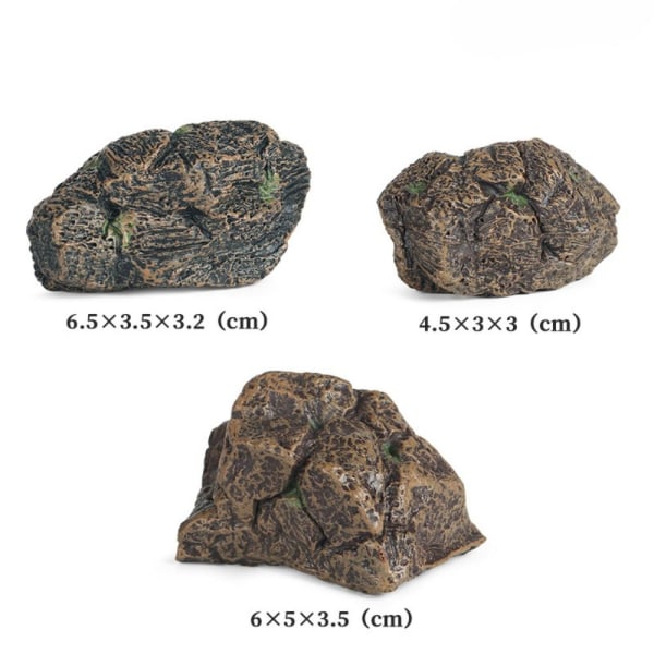 Kunststubbe Miniatyrstein 2-7STK 2-7STK 2-7pcs