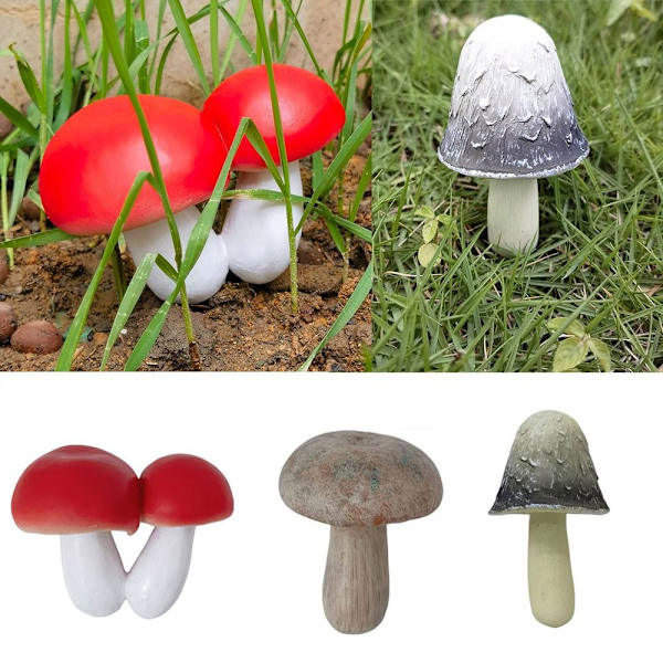 Resin Mushroom Patsas Sienikoristeet A A A