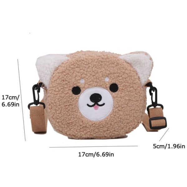 Telefon Pung Skuldertaske BRUN brown
