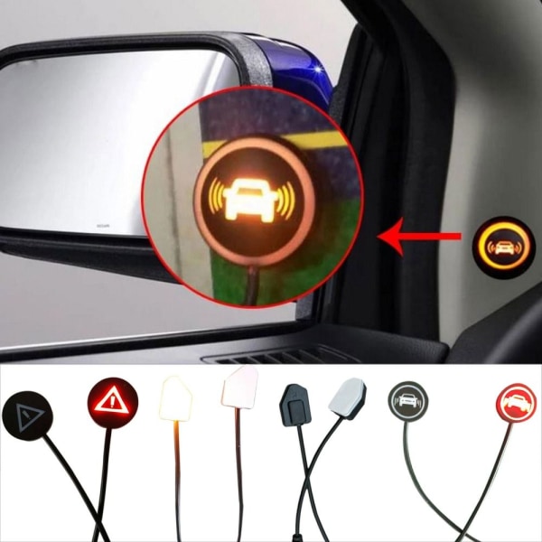 Car Blind Spot Detection System Prompt Light 5VC C 5VC
