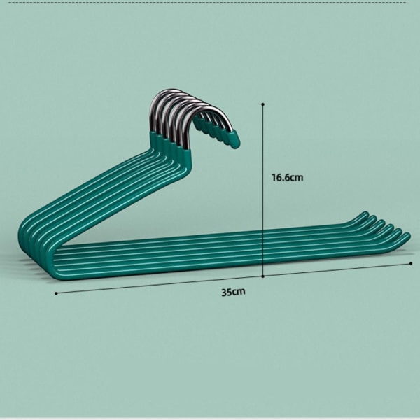 5 kpl farkkujen ripustuskoukut housujen ripustuskoukut TUMMANVIHREÄ dark green