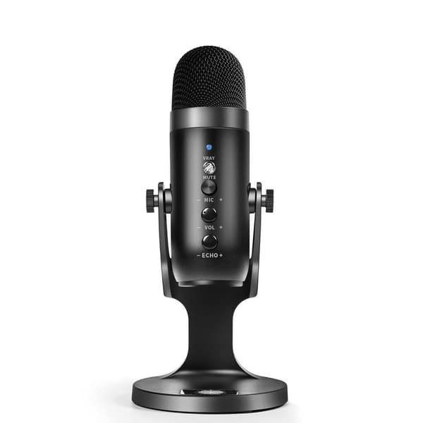 USB kondensatormikrofon Dynamisk mikrofon SVART black