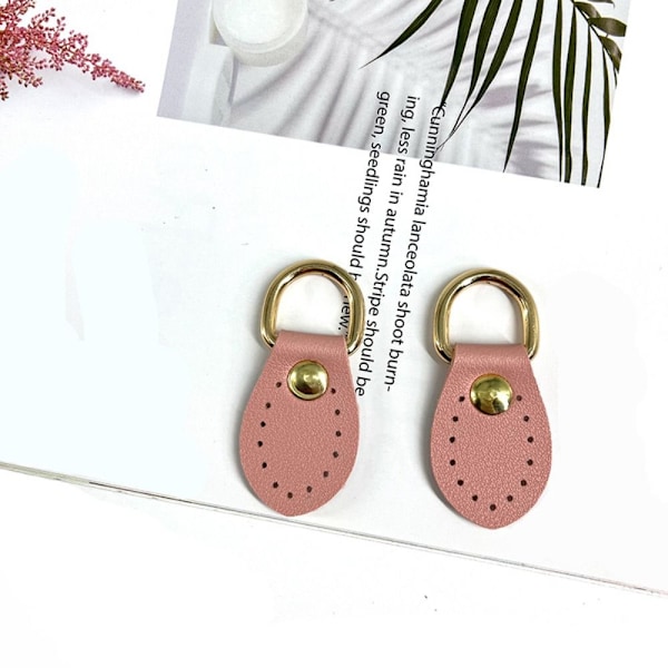 6 kpl käsintehty laukku solki käsilaukun tarvikkeet PINK pink