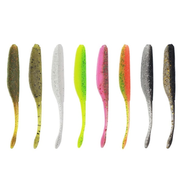 20 stk/parti Big Fishing Worm Agn Blødt plastik lokkemiddel 95MM-4.3GA A 95mm-4.3gA