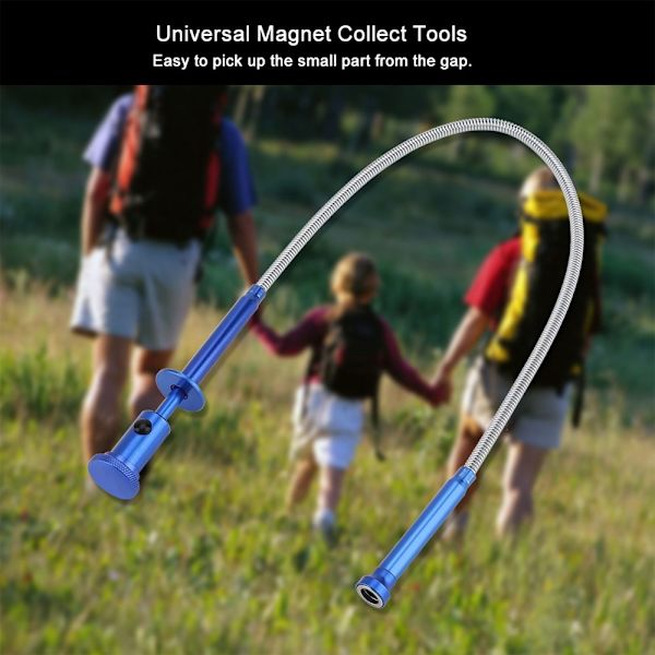 Joustava poimintatyökalu Long Spring Picker SININEN Blue