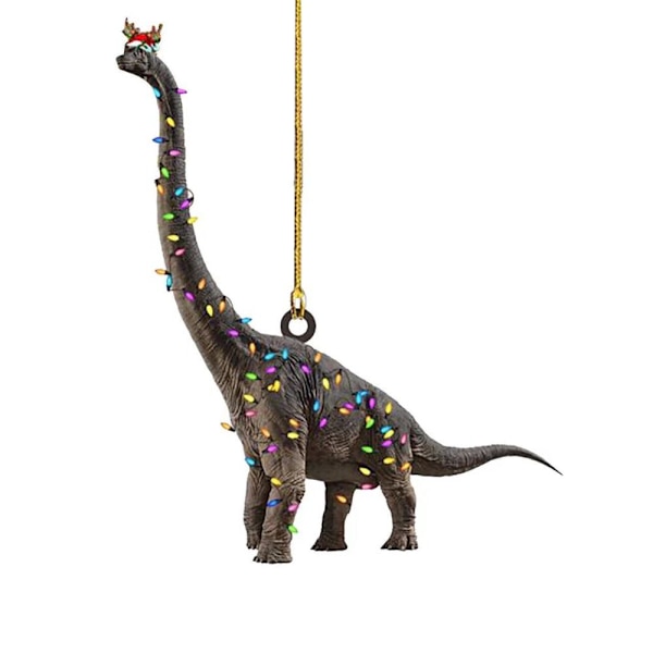 Jul Dinosaur Ornament Juletræ Dinosaur Pendant 7 7 7